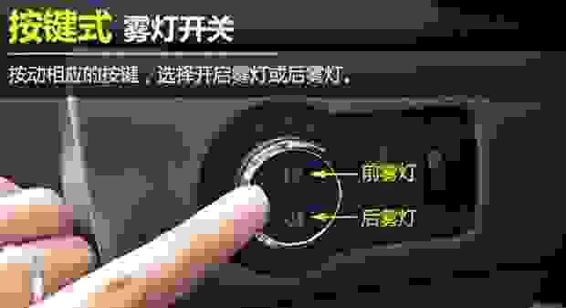 【前后雾灯开关示意图 前雾灯和后雾灯标志】图4