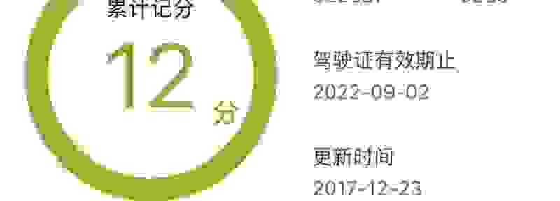 扣分满12分如何处理