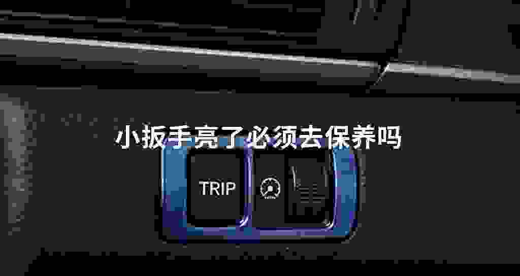 小扳手亮了必须去维护吗