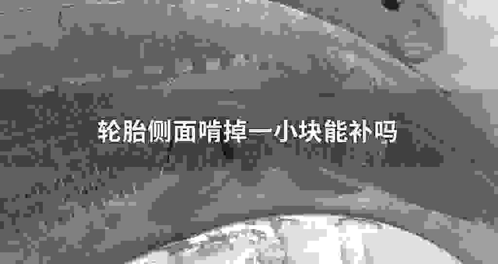 轮胎侧面啃掉一小块能补吗