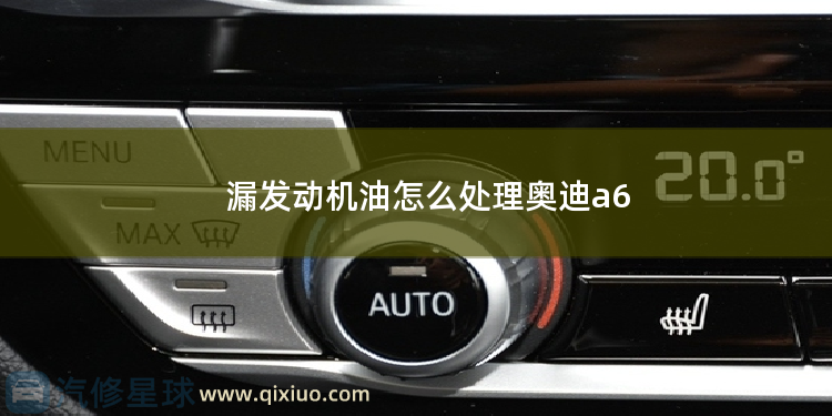 漏发动机油怎么处理奥迪a6 格越搭载什么发动机